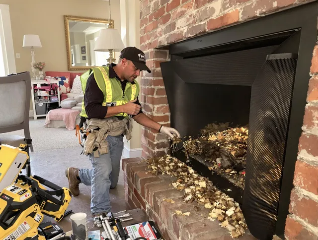 Safe screening installation by Cimarron Hills Chimney Sweep in Cimarron Hills, CO
