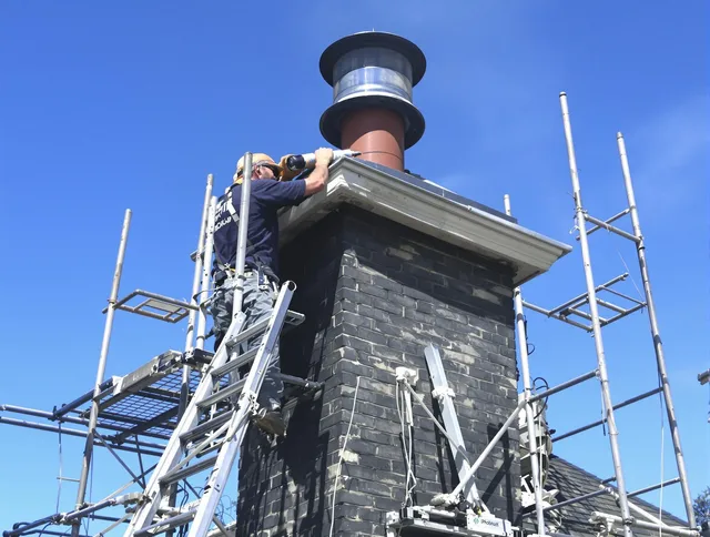 Sturdy chimney crown finished by Cimarron Hills Chimney Sweep in Cimarron Hills, CO