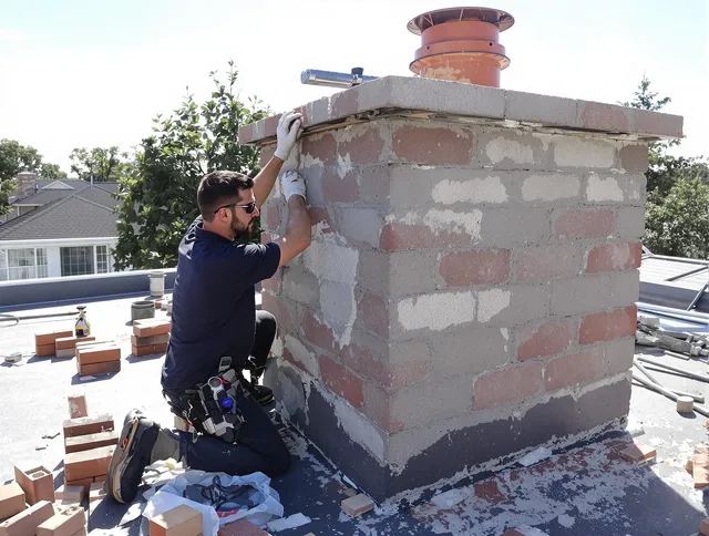 Advanced chimney repair process by Cimarron Hills Chimney Sweep in Cimarron Hills, CO