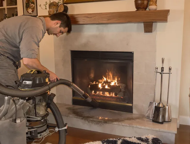 Routine fireplace upkeep by Cimarron Hills Chimney Sweep in Cimarron Hills, CO