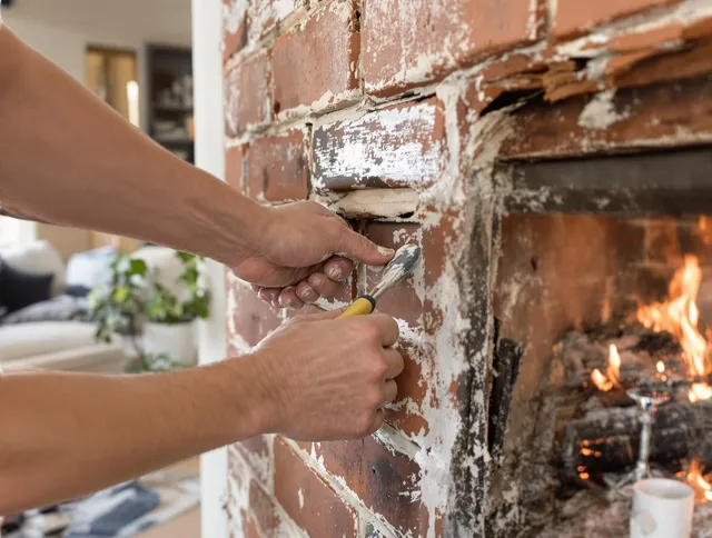 Routine fireplace repair by Cimarron Hills Chimney Sweep in Cimarron Hills, CO